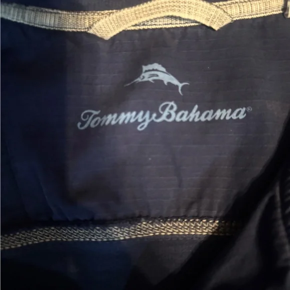 Big & Tall Tobago Bay Tommy Bahama Half-Zip Lightweight Sweatshirt Pull Over XXL - Picture 5 of 7